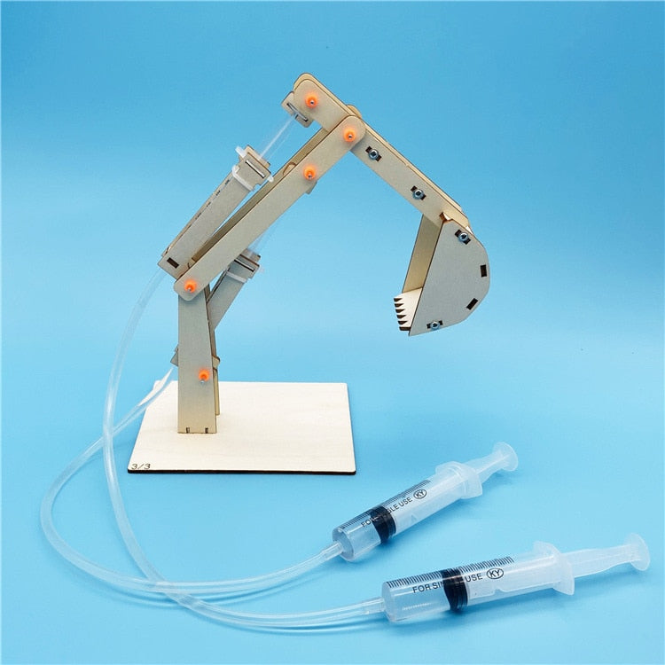 STEM Needle Tube Excavator Model Kit - Educational Toy Set for Physical Science Experiments - ToylandEU