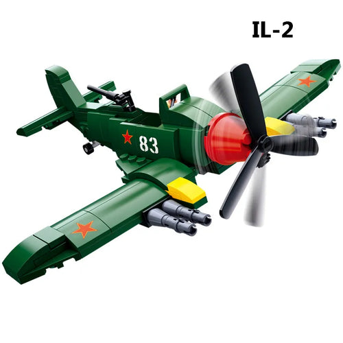 Military WW2 Airplane and Tank Model Construction Toys ToylandEU.com Toyland EU