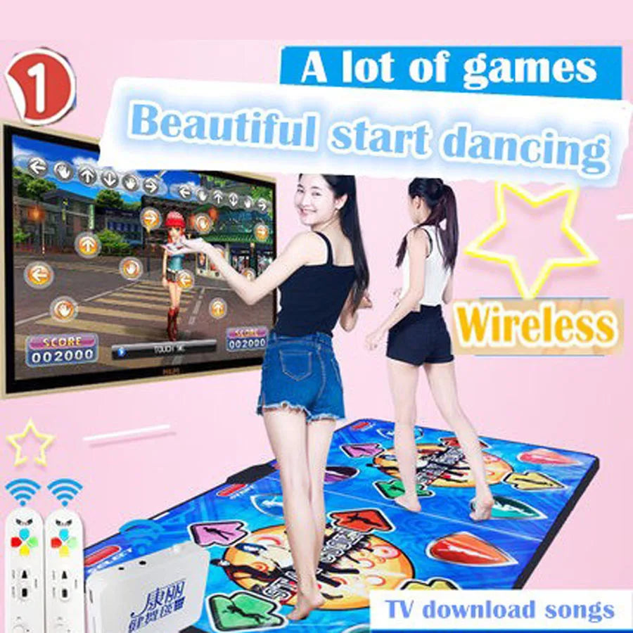Non Slip Dance Pads For PC TV Gaming Console Durable