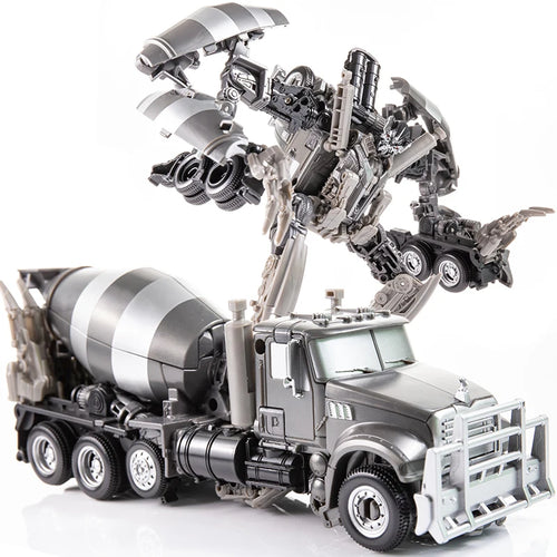 AOYI Toys SS Devastator TF5 Metal Overload Roaring Roll 8 IN 1 Vehicle - 48CM ABS Plastic Robot Figure ToylandEU.com Toyland EU