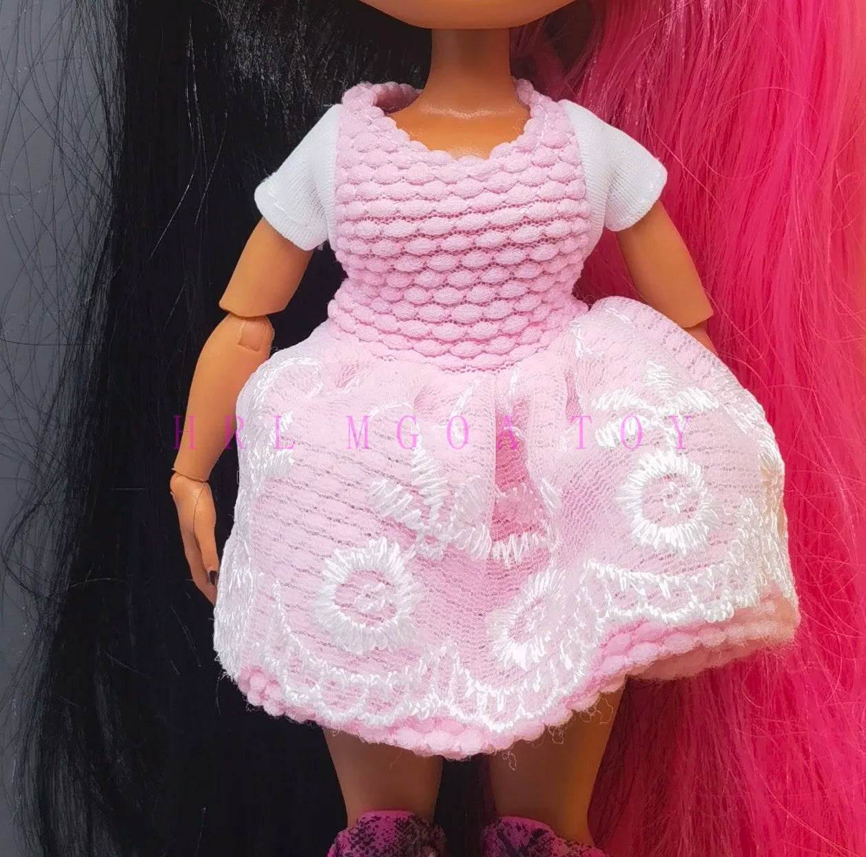 Versatile Doll Clothes Skirt And Dress Set For Girls - ToylandEU