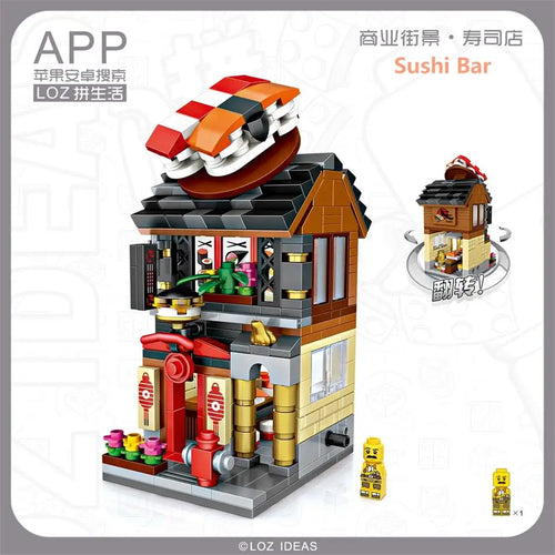 Cute Mini Street Store Educational Building Blocks Toy ToylandEU.com Toyland EU