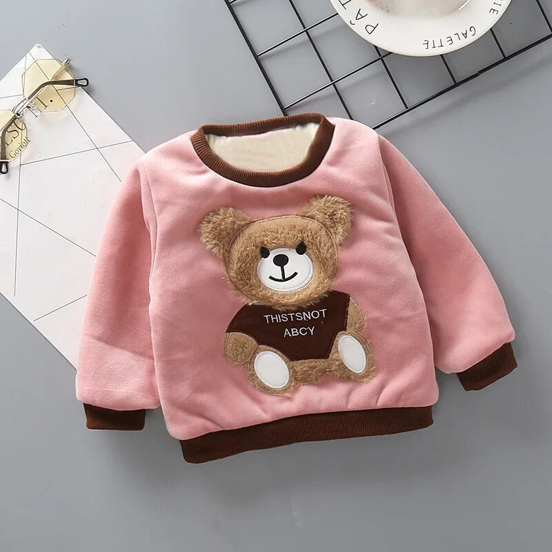 Infant Cotton Hooded Jacket, Warm Coat, and Baby Pants Set for Winter - ToylandEU