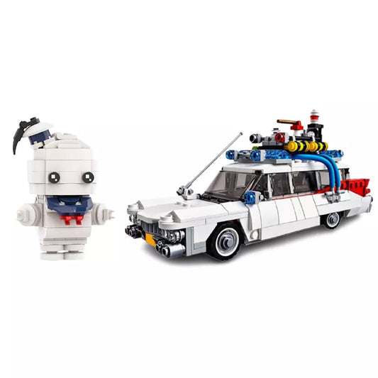 Ghostbusters Ecto-1 Model Building Blocks - Technical Cars City - ToylandEU