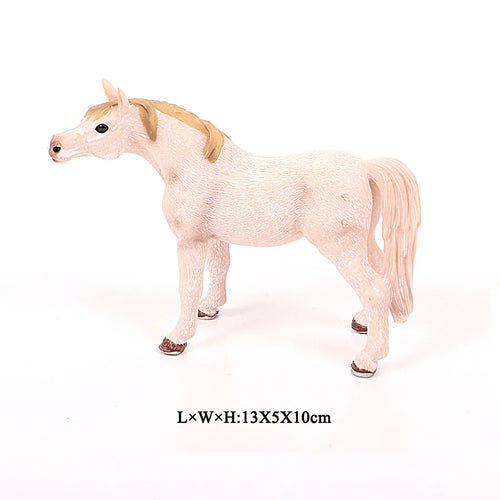 Realistic Animal Horse Action Figure Toy - Detailed Appaloosa Harvard Hannover Clydesdale Quarter Arabian Model ToylandEU.com Toyland EU