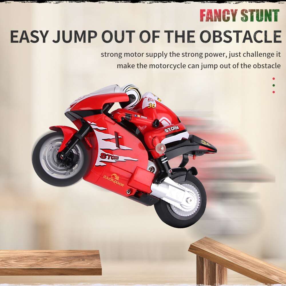 Remote Control Mini Moto Electric Motorcycle Racing Toy for Kids and Adults - ToylandEU