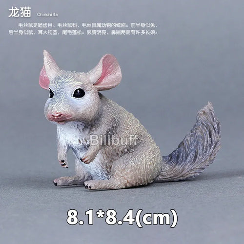 Simulated Wildlife Animal Models for Zoo and Play - Wolf, Monkey, Fox, Chameleon, Pangolin ToylandEU.com Toyland EU