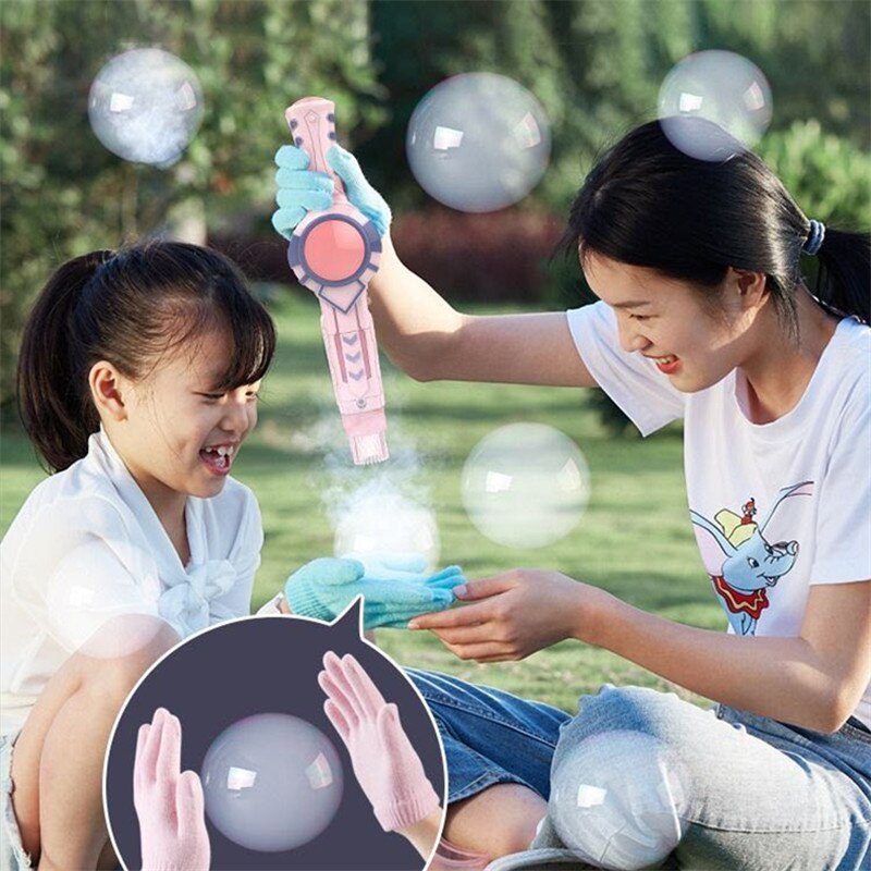 Electric Smoke Magic Bubble Machine - Kids Outdoor Toy with Bubble Maker and  Shape for Children 12+ years - ToylandEU