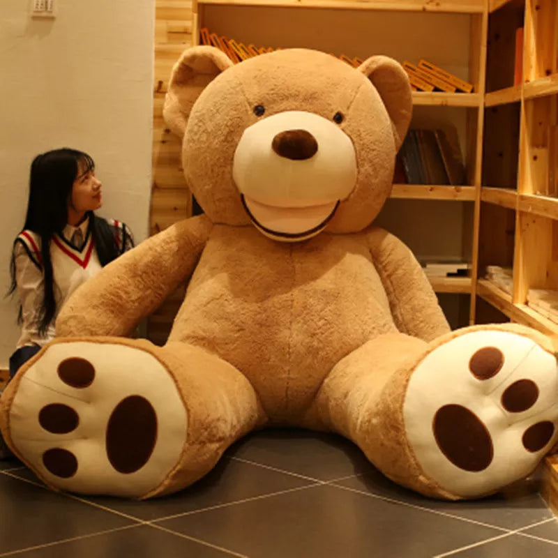 Big size super unstuffed big Soft Teddy Bear skin Toy Giant Teddy Bear - ToylandEU