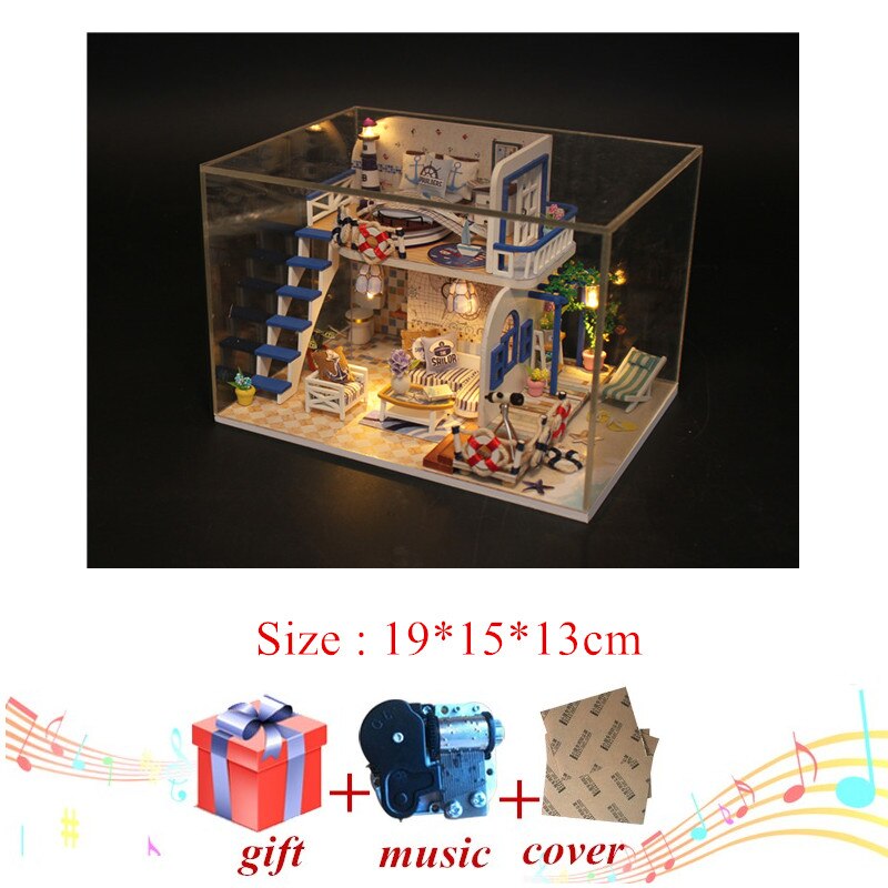 Miniature 3D Wooden Dollhouse Furniture Set - DIY Toy for Creative Play and Imaginative Fun Toyland EU Toyland EU