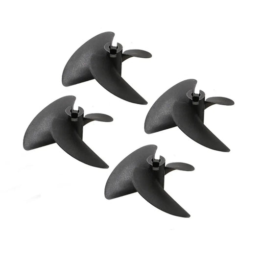 4PCS RC Boat 3-blade Nylon Propeller Diameter 36mm/47mm/52mm/55mm/57mm - ToylandEU