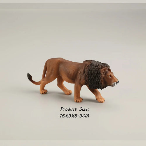 Wild Animal Kingdom PVC Figures Set with Cubs - Educational Toys and Cake Toppers ToylandEU.com Toyland EU