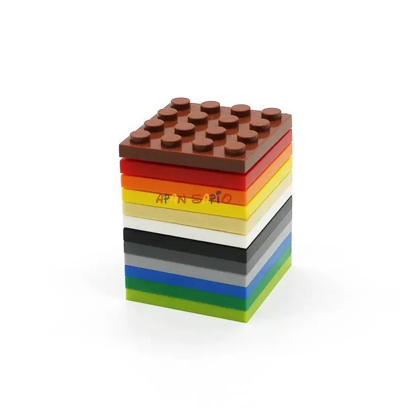 150pcs DIY Building Blocks Thin Figures Bricks 4x4 Dots 12Color Educational Creative Size Compatible With 3031 Toys for Children - ToylandEU