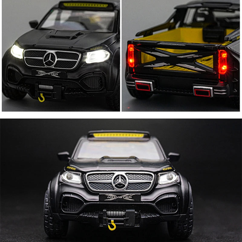 X-Class 6*6 Diecast Toy Vehicle with Sound and Light - ToylandEU