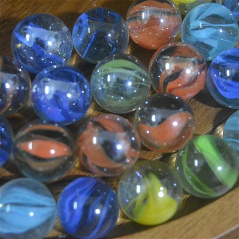 Vibrant Glass Marbles Set for Kids' Games and Home Decor ToylandEU.com Toyland EU