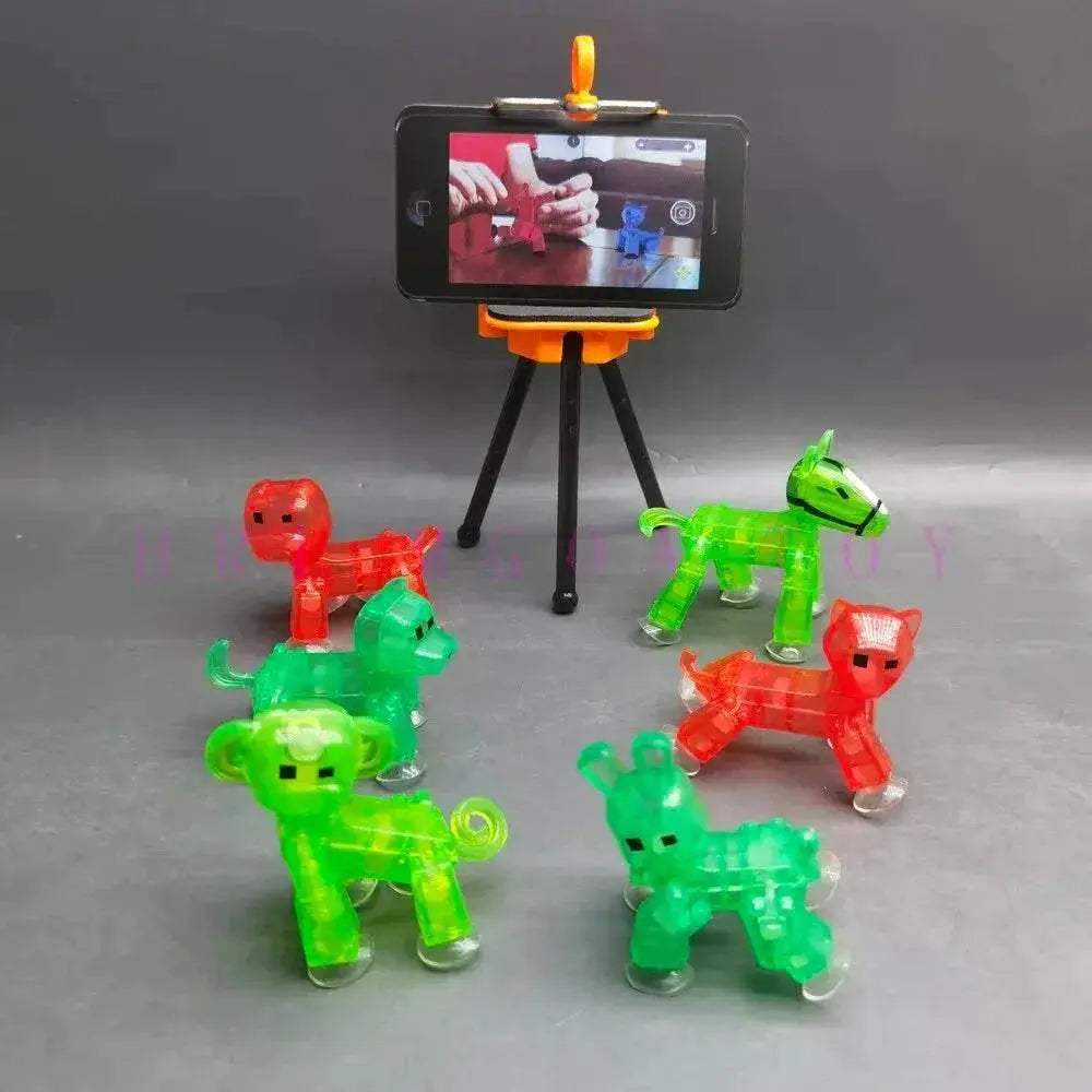Colorful Stick Bot Action Figures Deformable For Kids - ToylandEU