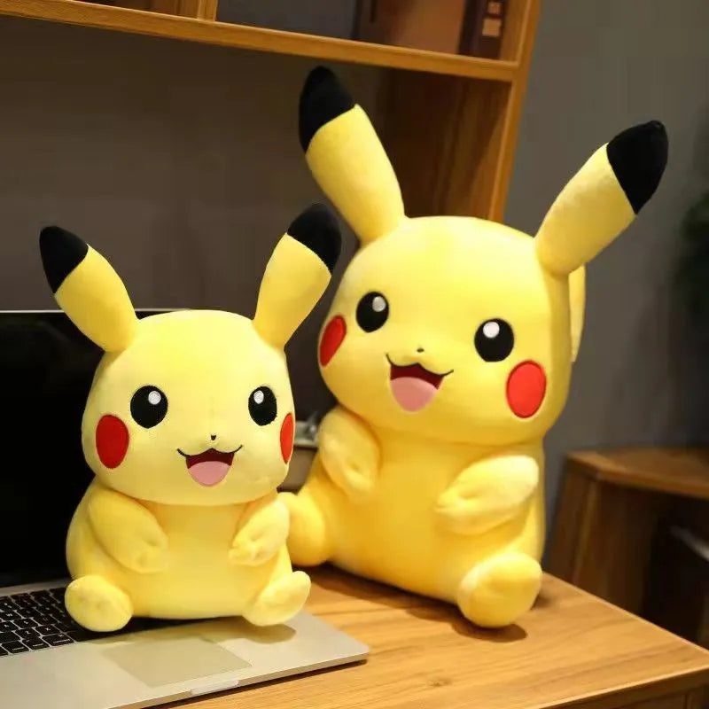 Genuine Pokemon Plush 30-80Cm Large Size Anime Figure Pikachu High - ToylandEU