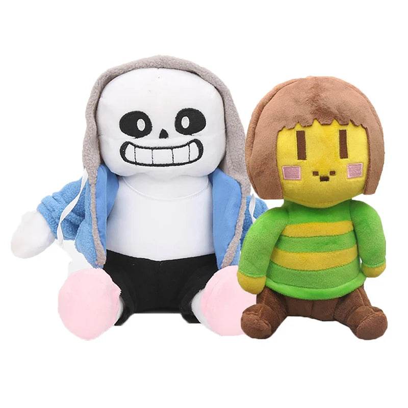 20 Styles Undertale Plush Toys Cartoon Sans Undertale Plushie Dolls Frisk Stuffed Zombie Toys for Kids Birthday Gifts - ToylandEU