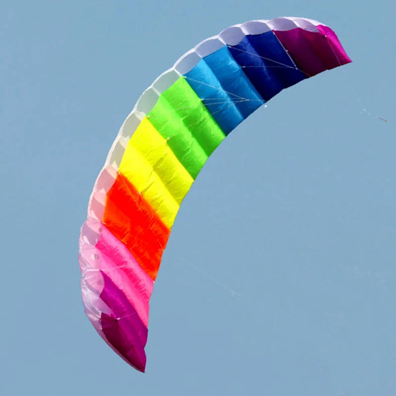 Parafoil Kite | Sizes: 1.4m,2m,2.7m | Includes Bar And Line | 1.4m,2m,2.7m