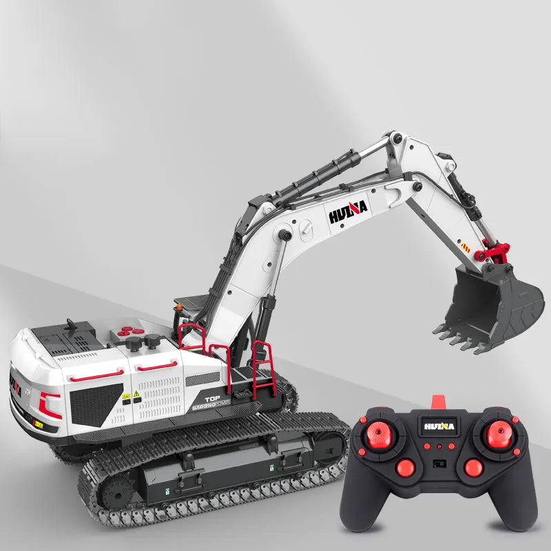 Metal RC Excavator Model 1594 - 1/14 Scale with Remote Control - ToylandEU