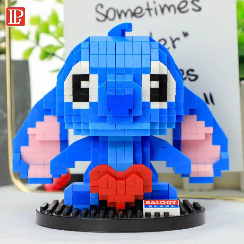 Anime Building Blocks Stitch Spider Iron Venom Style MOC Jigsaw Puzzle Game Gift - ToylandEU