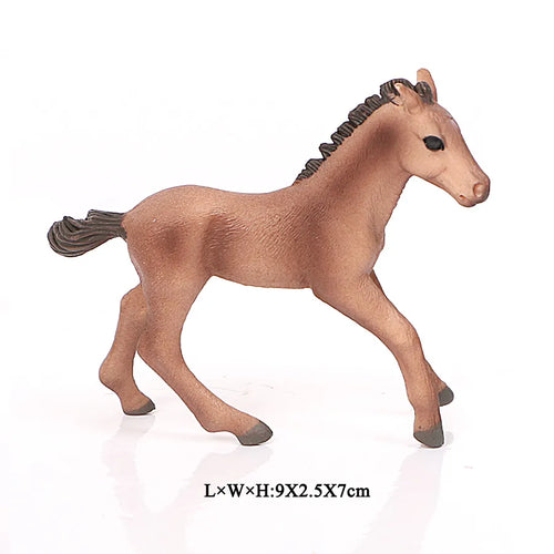 Realistic Animal Horse Action Figure Toy - Detailed Appaloosa Harvard Hannover Clydesdale Quarter Arabian Model ToylandEU.com Toyland EU