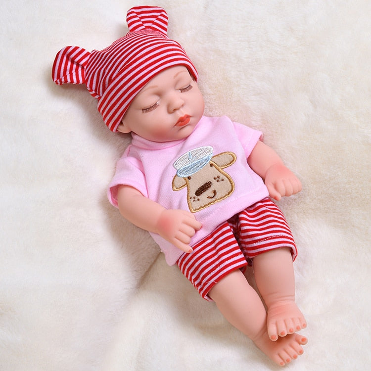 JINGXIN PRINSES 30cm Reborn Baby Doll with Full Silicone Body - Lifelike Realistic Baby Toy Toyland EU