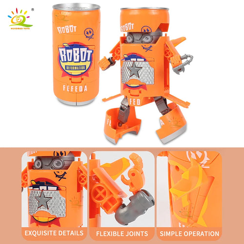 Creative Warrior Deformed Soda Robot Action Figures Can Mecha ToylandEU.com Toyland EU