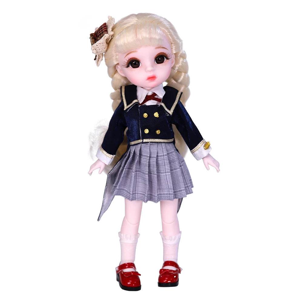 Dream Fairy 1/6 BJD 28 Joints Body Dolls Full Set Gift - ToylandEU