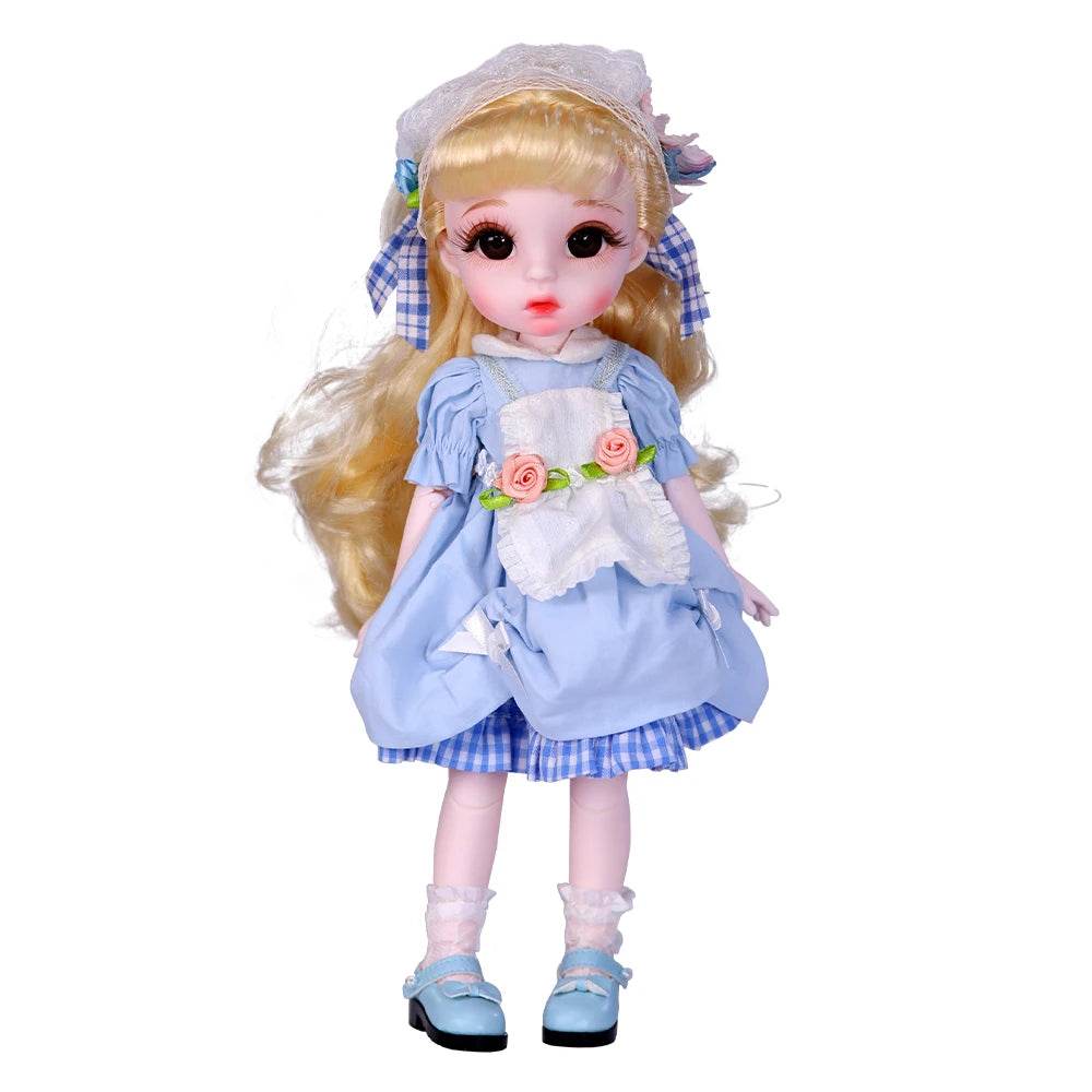 Dream Fairy 1/6 BJD 28 Joints Body Dolls Full Set Gift - ToylandEU