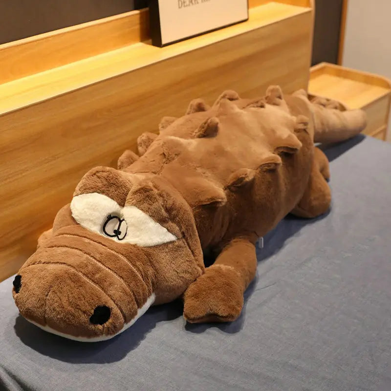 Crocodile Plush Pillow | Size 60-150cm | Filling PP Cotton | Unisex Cushion