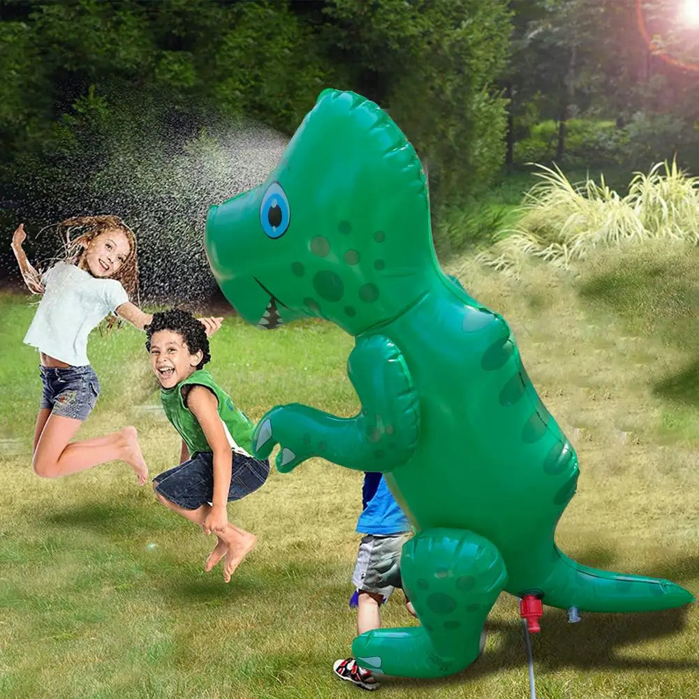 Exciting Inflatable Dinosaur Water Sprinklers - Summer Fun for Kids!