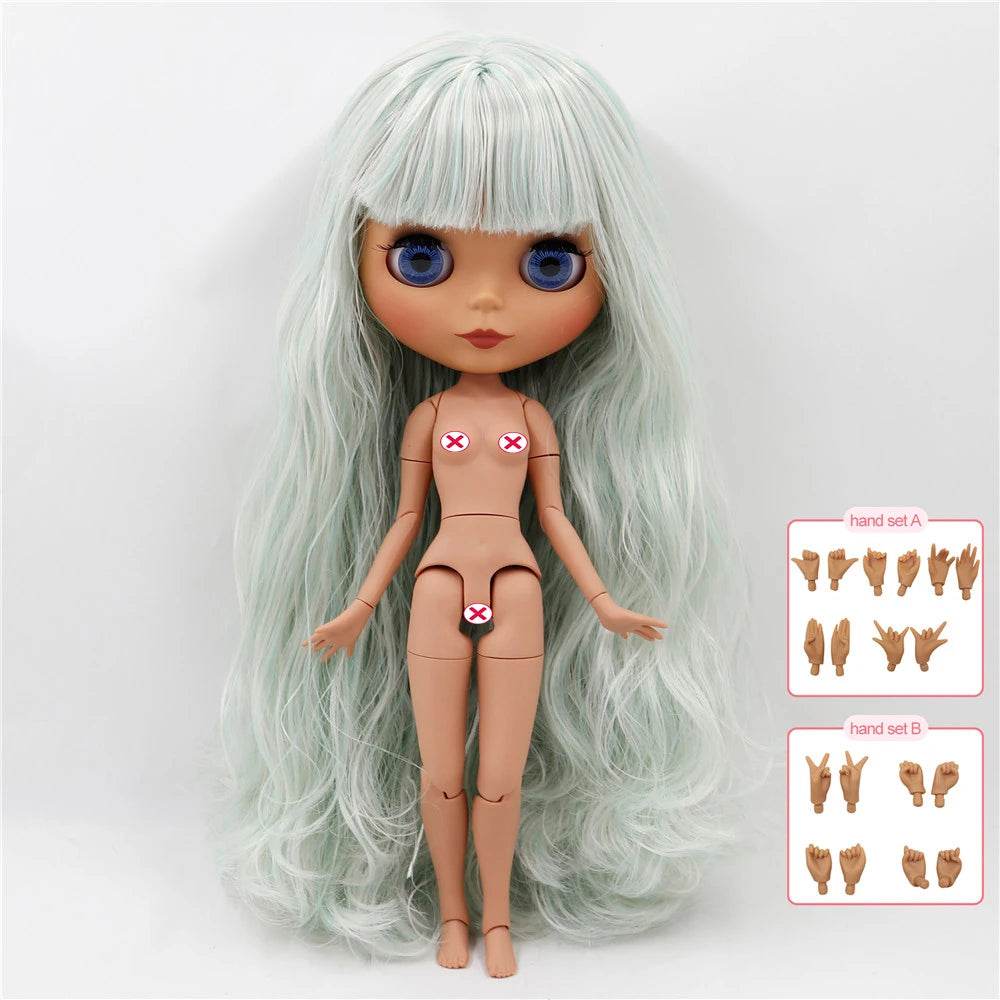 ICY DBS Blyth Doll Joint Body White Black Dark Skin DIY Makeup Special Price Gift Set - ToylandEU