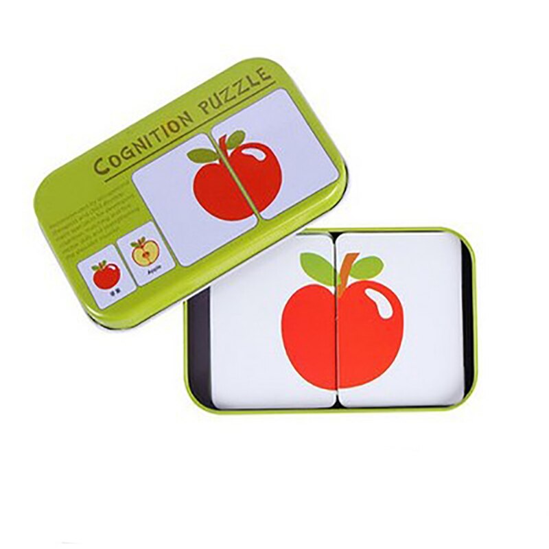 Montessori Educational Pocket Matching Puzzle Game Card - ToylandEU