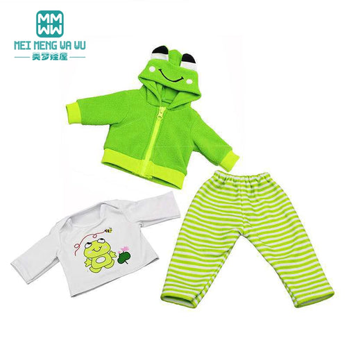 Newborn Doll Clothes Set for 17-18 inch Baby Dolls - Three-Piece Fashion ToylandEU.com Toyland EU