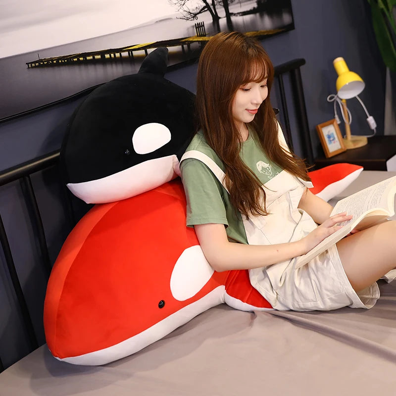 Orca Plush Toy | Large PP Cotton | Toylandeu™