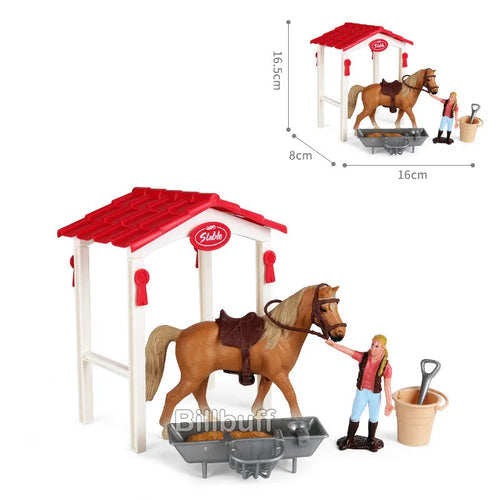 2022 Realistic Brown Horse Action Figure Farm Animal Model ToylandEU.com Toyland EU