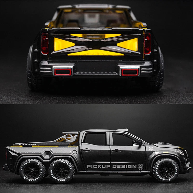 X-Class 6*6 Diecast Toy Vehicle with Sound and Light