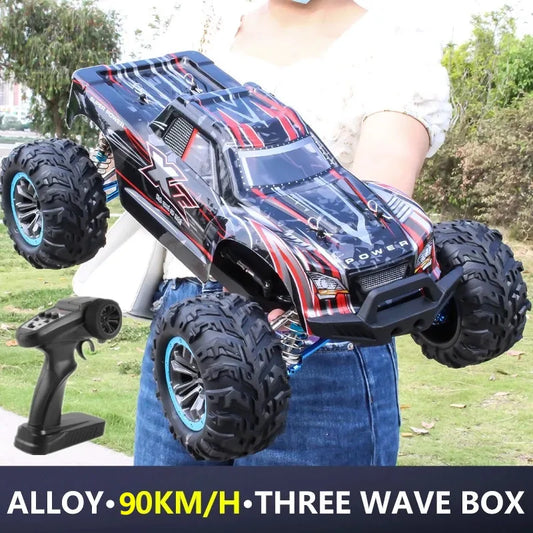 High-Speed 1:10 RC Stunt Car - 90KM/H with Hydraulic Shock Absorption