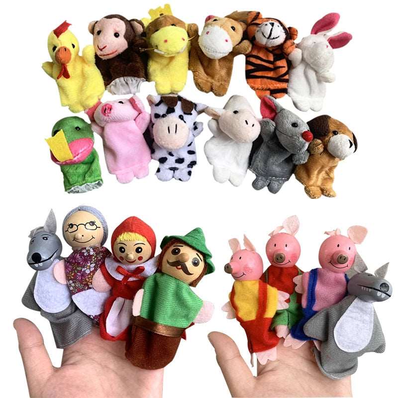 Animal Finger Puppets Set - Educational and Interactive Toy for Babies and Kids - ToylandEU