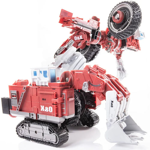 AOYI Toys SS Devastator TF5 Metal Overload Roaring Roll 8 IN 1 Vehicle - 48CM ABS Plastic Robot Figure ToylandEU.com Toyland EU