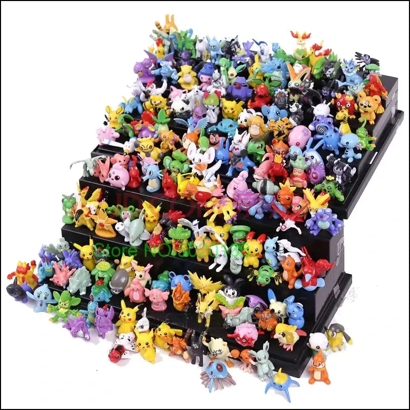 144 288 Pcs Different Styles Pokemones Go Figures Model Collection 2-3cm Pikachu Anime Toys LOLS Dolls Child Birthday Gift - ToylandEU