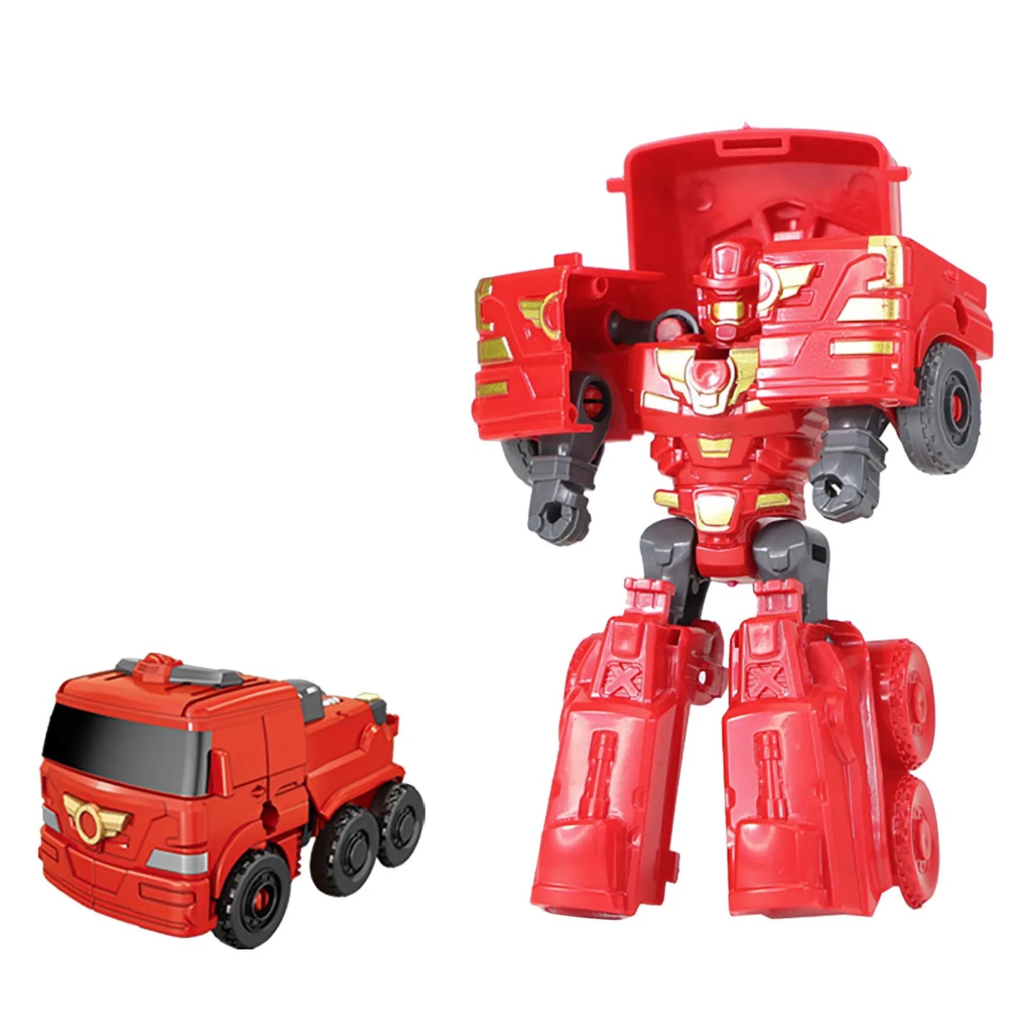 Versatile 5-in-1 Transforming Robot Car Kit for Boys Ages 3-14+