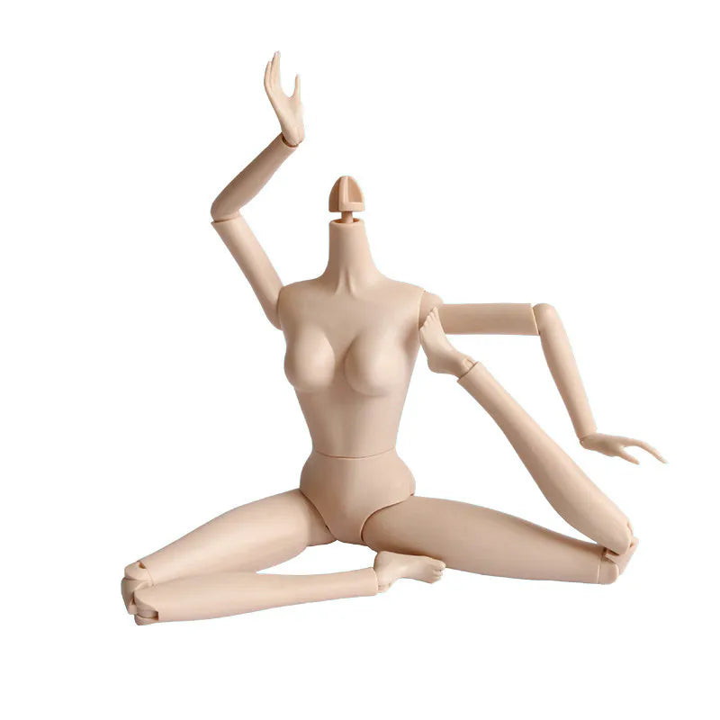 High Quality 16-Joint Movable Female Doll Body - 28cm Naked