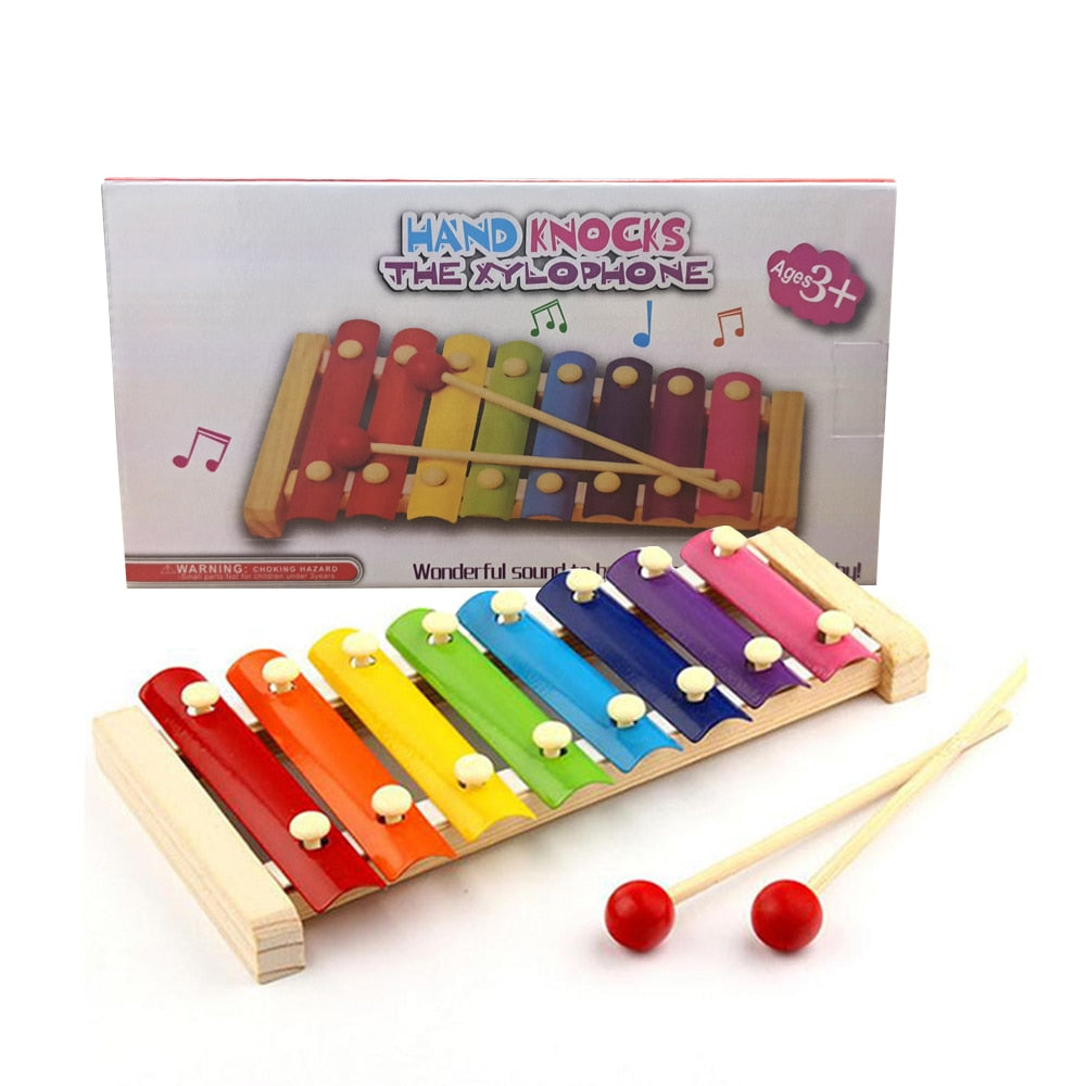 Montessori Wooden Eight-Note Xylophone for Kids - Musical Educational Toy Toyland EU Toyland EU