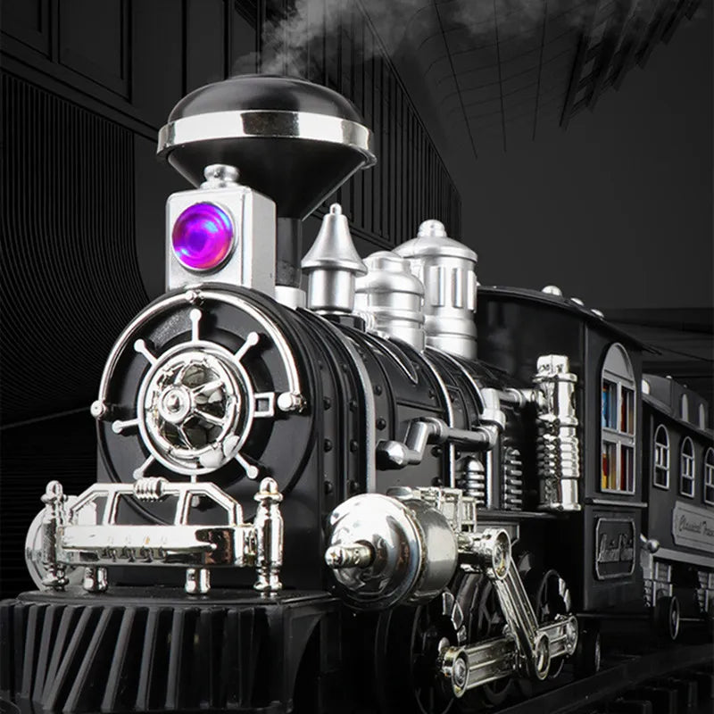 RC Train Railway Toys with Smoking and Programming Options - ToylandEU