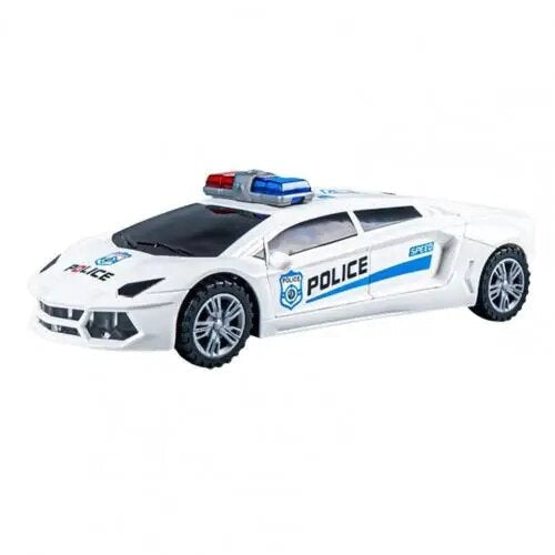 Automatic Dancing Police Car Toy with Obstacle Avoidance Feature ToylandEU.com Toyland EU