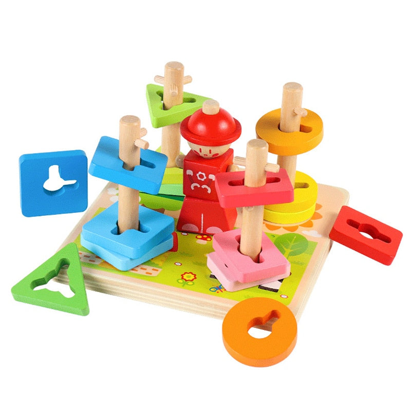 Wooden Animal Shape Puzzle Toy for Early Learning Toyland EU Toyland EU