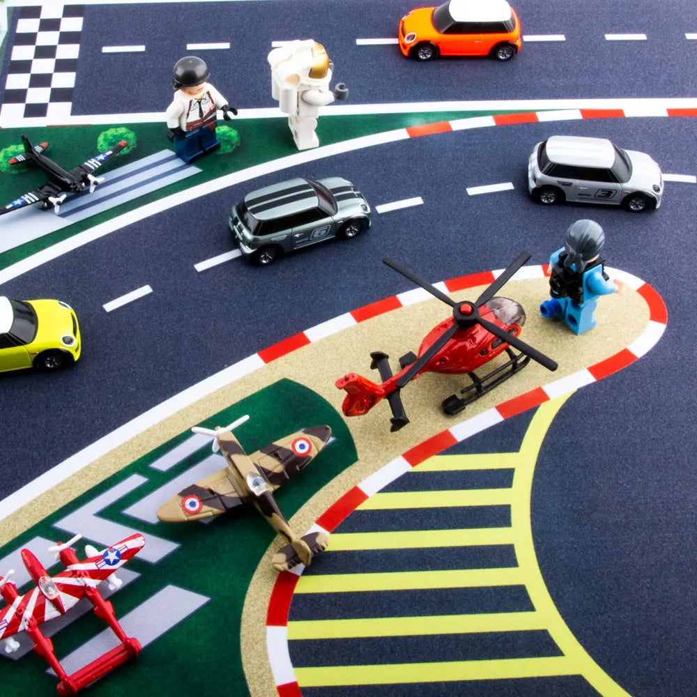 Turbo Racing 1: 76 Scale Mini Car Racing Track Mat  Fit for Different - ToylandEU