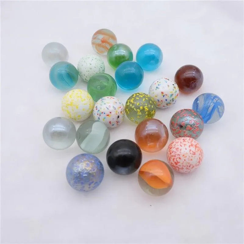 10/20pcs Marbles Glass Ball 16 Mm Cream Console Game Stress Pinball - ToylandEU